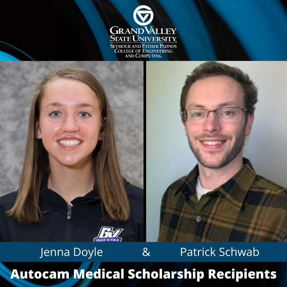 Engineering Students Receive Prestigious Scholarships from Autocam Medical